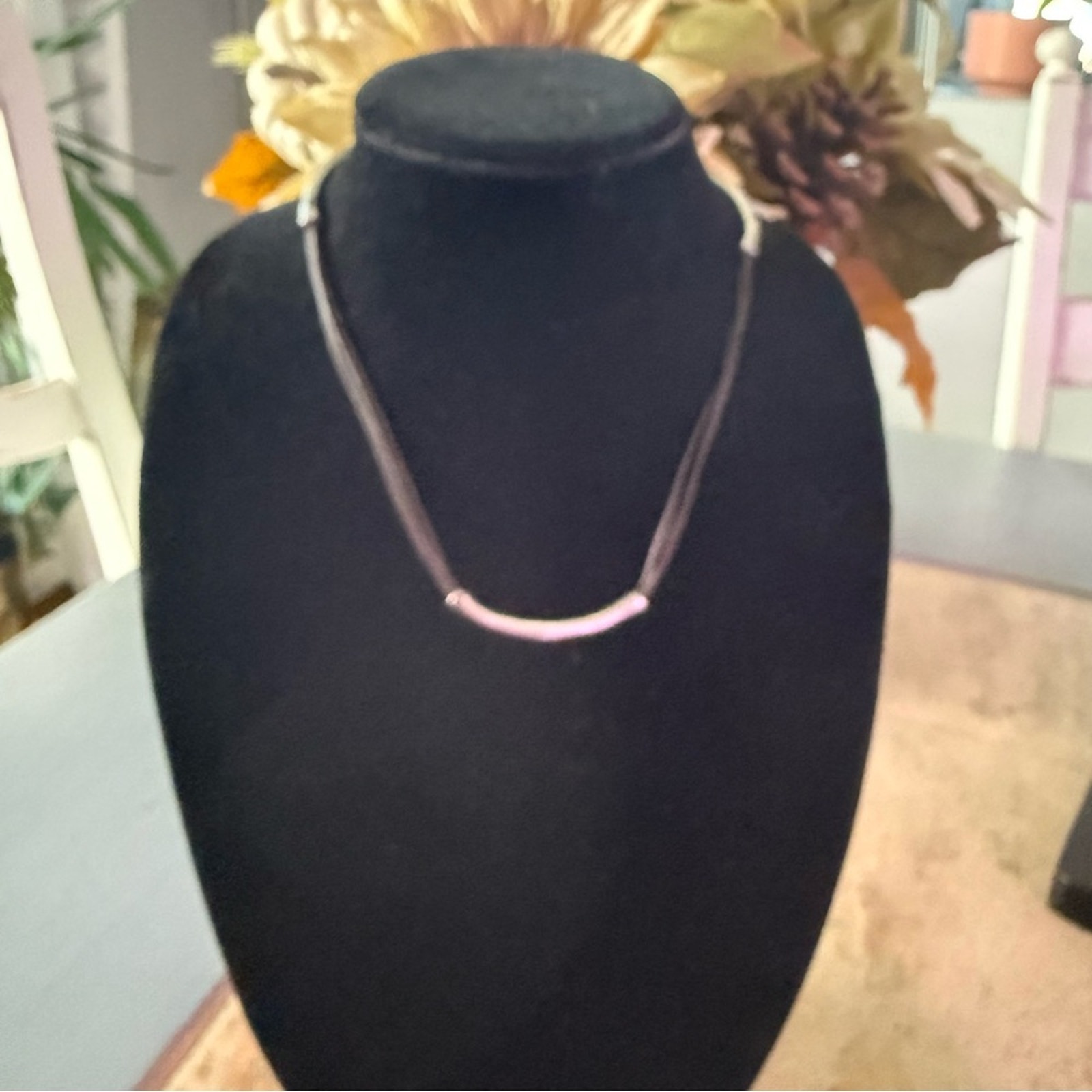 Uno De 50 Silver & Leather Wrap Bracelet Or Necklace